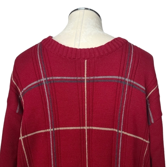 Oscar De La Renta Red Sweater Men's XL - Picture 2 of 7